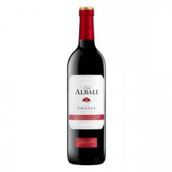 Vino tinto D.O Valdepeñas Viña Albali crianza Botella 750 ml