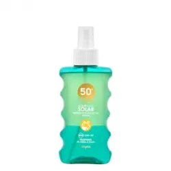 Aceite solar protector FPS 50 Deliplus resistente al agua Bote 0.2 100 ml