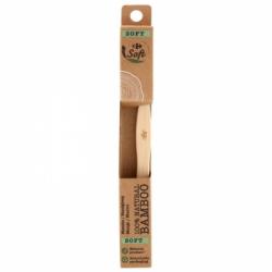 Cepillo de dientes bamboo soft ecológico Soft Carrefour 1 ud.