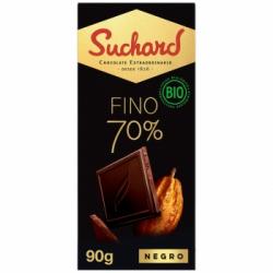 Chocolate negro 70% ecológico Suchard 90 g.