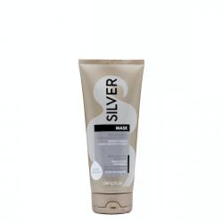 Mascarilla Silver Deliplus cabello blanco y platino Bote 0.2 100 ml