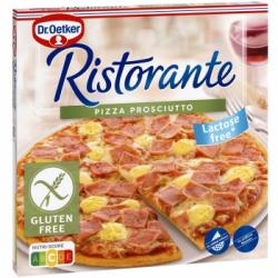 Pizza prosciutto Ristorante Dr. Oetker sin gluten sin lactosa 345 g.