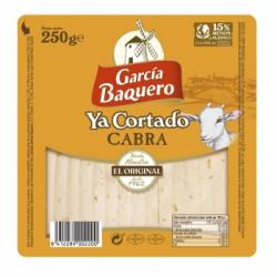 Queso de cabra ya cortado García Baquero cuña 250 g