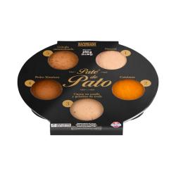Surtido paté de pato Hacendado Bandeja 0.25 kg