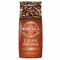 Café grano mezcla gran aroma Marcilla 1 kg.