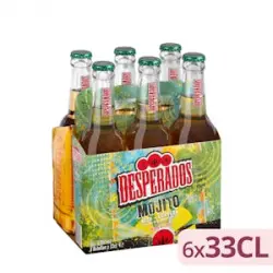 Cerveza con sabor a tequila y mojito Desperados Pack-6 1.98 L