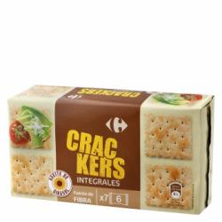 Crackers integrales Carrefour 250 g.