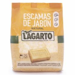 Detergente en polvo escamas de jabón natural Lagarto 400 g.