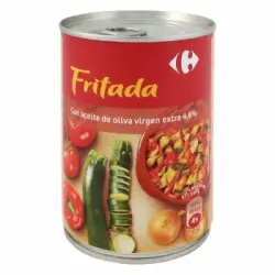 Fritada lata Carrefour 400 g.