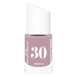 Laca de uñas alto brillo Deliplus 30 malva