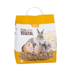Lecho vegetal para pequeñas mascotas Nuske Saco 8 L