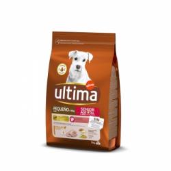 Pienso de pollo para perro Senior Mini Ultima 3 Kg.