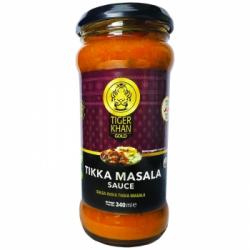 Salsa tikka masala picante suave Tiger Khan 340 ml.