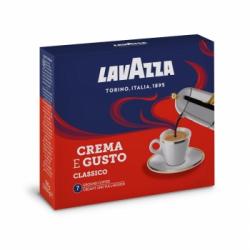 Café molido Crema e Gusto Lavazza pack de 2 unidades de 250 g.