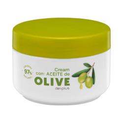Crema corporal con aceite de oliva Deliplus Tarro 0.25 100 g