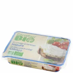 Crema de queso clásico ecológico Carrefour Bio 150 g.