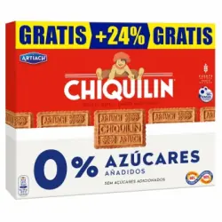 Galletas Chiquilín Artiach sin azúcar añadido 422 g.