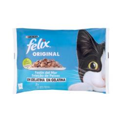 Gelatina gato Felix festín del mar Paquete 0.34 kg