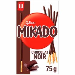 Palitos de chocolate Mikado Lu 75 g.