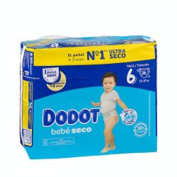 Pañales Dodot Pro Sensitive recién nacido T0 -3 kg 38 ud.