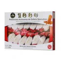 Polvorones artesanos de galleta speculoos 1880 estuche 280 g.