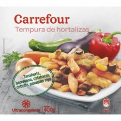 Tempura 5 verduras Carrefour 400 g.