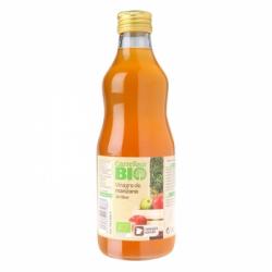 Vinagre de manzana sin filtrar ecológico Carrefour Bio 500 ml.