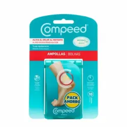 Apósitos ampollas medianas Compeed 10 ud.