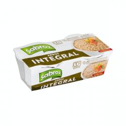 Arroz cocido integral Sabroz 2 vasitos X 0.125 kg