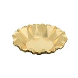 Bol oro Navidad Bosque Verde