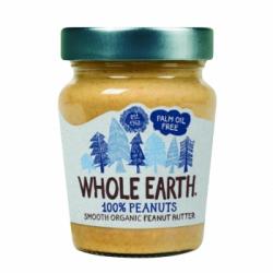 Crema de cacahuete suave ecológica Whole Earth 227 g.