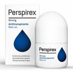 Desodorante antitranspirante roll-on Strong Perspirex 20 ml.