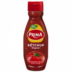 Kétchup original Prima sin gluten envase 540 g.