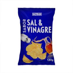 Patatas fritas sabor sal y vinagre Hacendado Paquete 0.13 kg