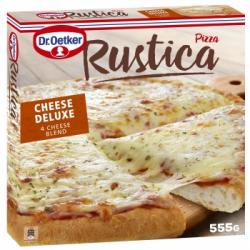 Pizza 4 quesos Rústica Dr. Oetker 555 g.