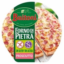 Pizza de jamón y queso Forno di Pietra Buitoni sin gluten sin lactosa 365 g.