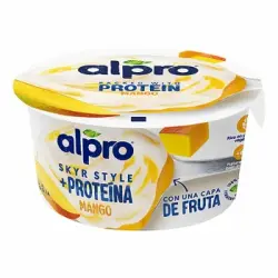 Preparado de soja con mango + proteína Alpro sin gluten y sin lactosa 150 g.
