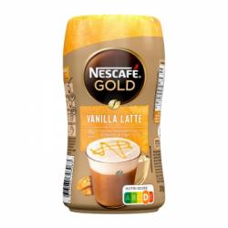Café soluble vainilla latte Nescafé Gold 310 g.