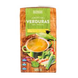 Caldo de verduras Hacendado Brick 1 L