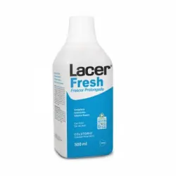 Colutorio de uso diario sin alcohol previene caries dental Lacer Fresh 500 ml.