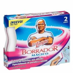 Estropajo Borrador Mágico Don Limpio 2 ud.