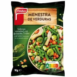 Menestra de verduras Findus 1 kg.