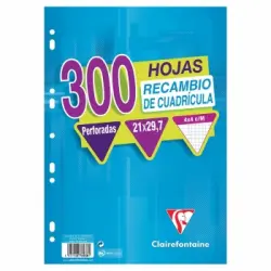 Recambio 300 Hojas A4 4x4