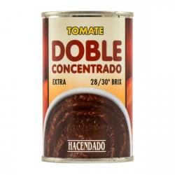 Tomate doble concentrado Hacendado extra Bote 0.17 kg