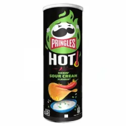 Aperitivo de patata flame sour cream Pringles 160 g.