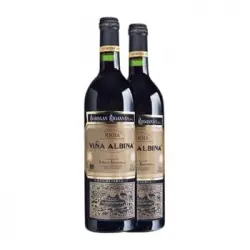 Bodegas Riojanas Vino Tinto Viña Albina Rioja Gran Reserva Botella Magnum 1,5 L 13.5% Vol. (caja De 2 Unidades)