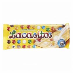 Chocolate blanco Lacasitos sin gluten 100 g.