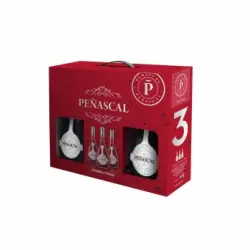 Estuche de 3 botellas de vino joven rosado Peñascal 75 cl.