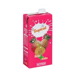 Fruta + leche tropical Hacendado Brick 1 L