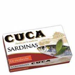 Sardinas en escabeche Cuca 120 g.